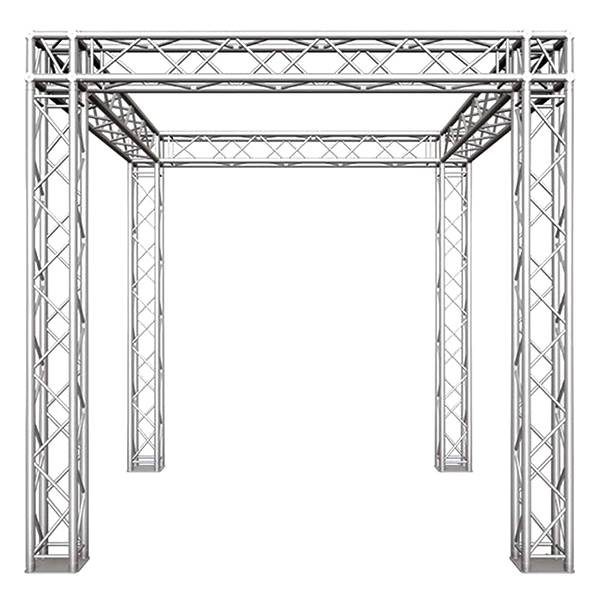 Structure Truss complete pour stand 3 x 3 m Hauteur 2.75 m