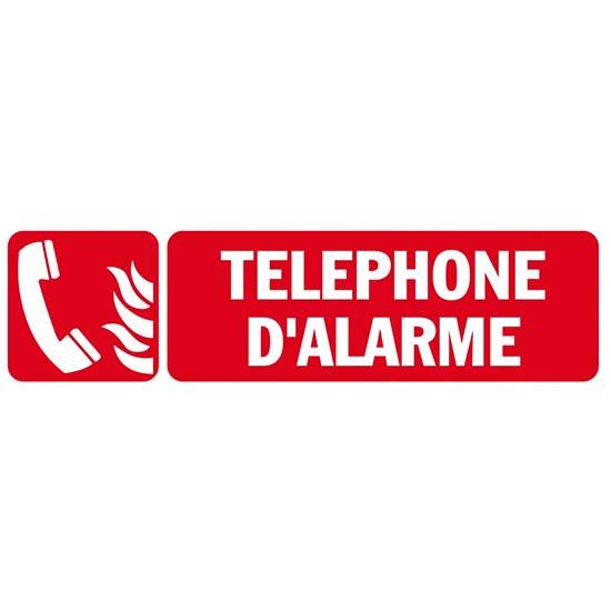 Panneau de sécurite telephone incendie, prix degressif