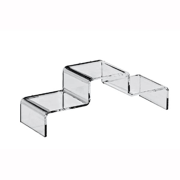 Presentoir plexi pour vitrine magasin version podium lot de 5 