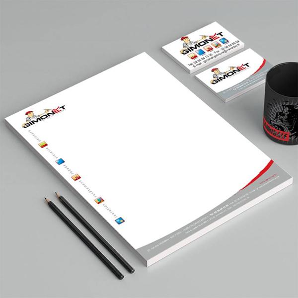 Impression en ligne bloc notes A6 avec veoprint imprimeur en ligne