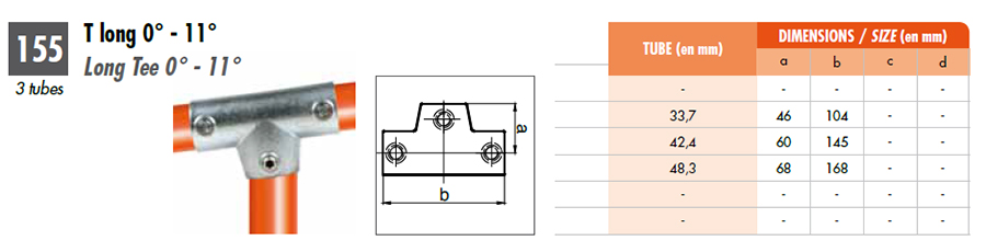 raccord tubulaire pour structure tubulaire