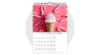 Calendrier personnalis  spirales