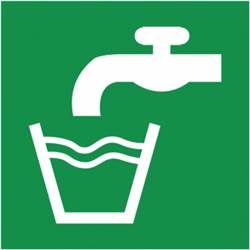 Panneau de sécurité  premiers secours eau potable , prix degressif