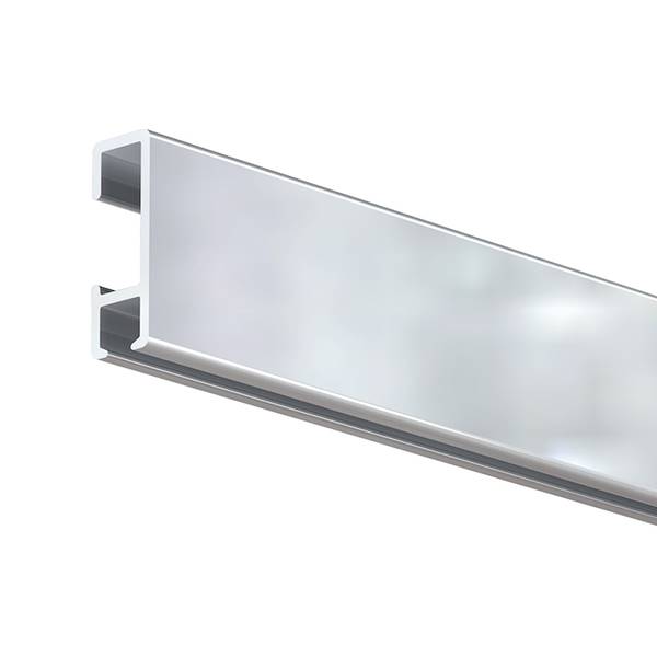 Cimaise rail aluminium Click-rail, longueur 2 m