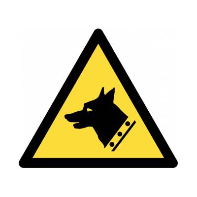 Panneau de securite danger chien de garde, prix degressif
