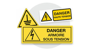 Panneau danger lectrique