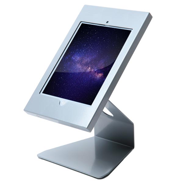 Support tablette ipad pour comptoir orientable avec anti-vol