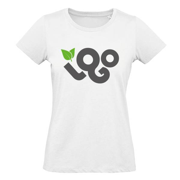 T-shirt personnalisé femme 100% coton BIO 175g, manches courtes , col rond
