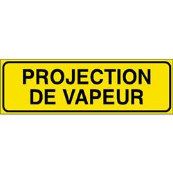 Panneau de securite  produit dangereux vapeur risque chimique , prix degressif