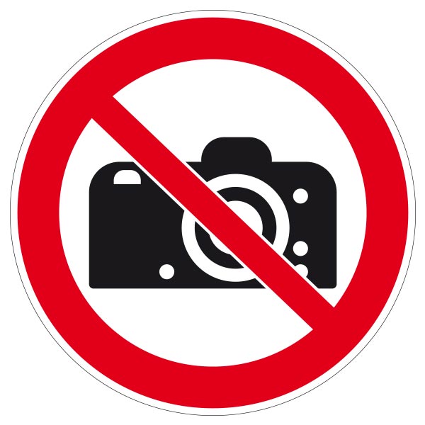 Panneau interdit appareil photo, prix dégressif